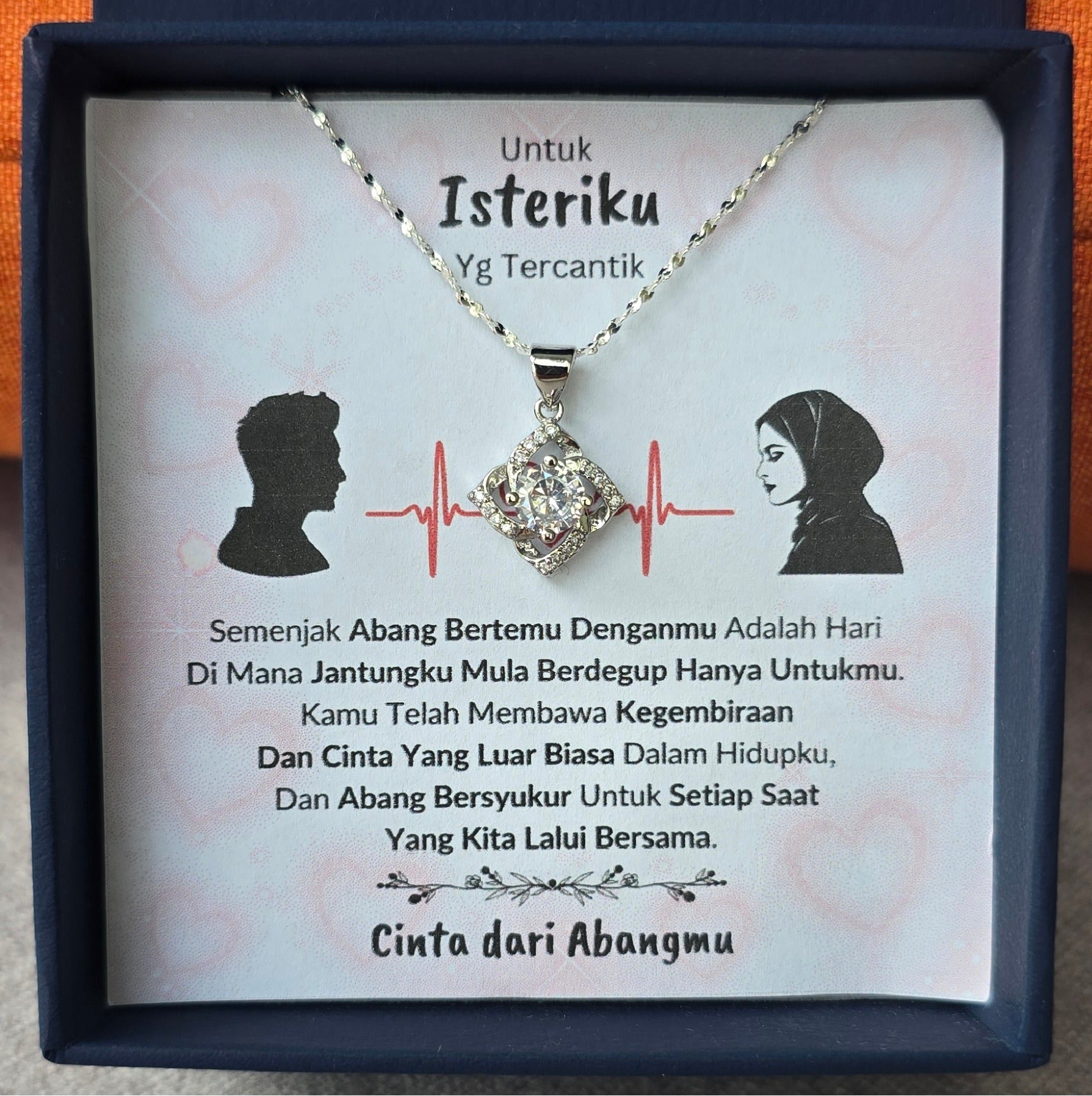 Hadiah Terbaik Untuk Isteriku I Cinta Yang Luar Biasa I Elegant Love Necklace