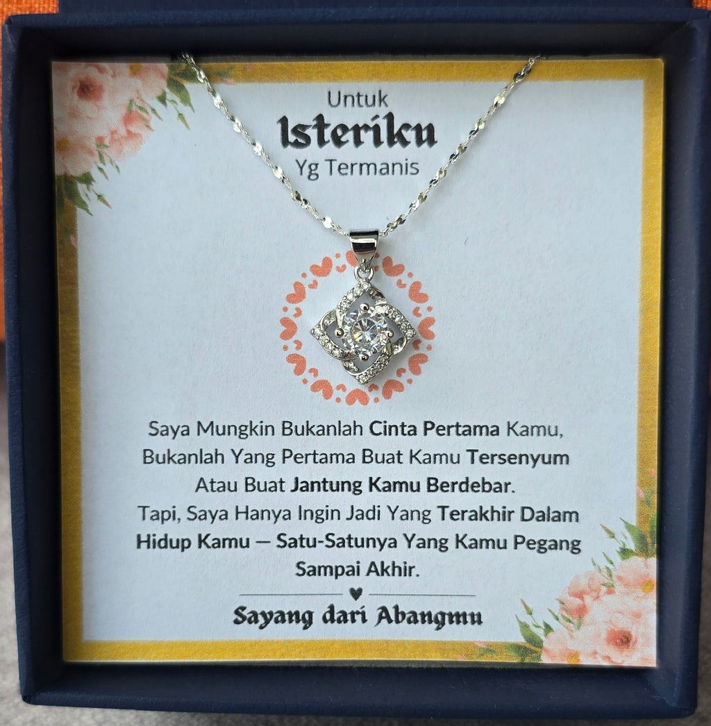 Hadiah Terbaik Untuk Isteriku I Jadi Terakhir Dalam Hidupku I Elegant Love Necklace