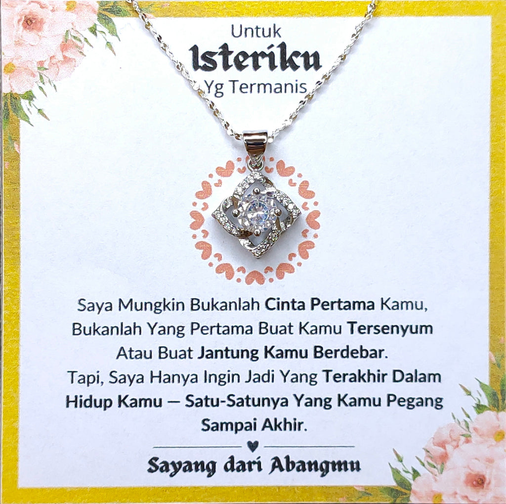 Hadiah Terbaik Untuk Isteriku I Jadi Terakhir Dalam Hidupku I Elegant Love Necklace