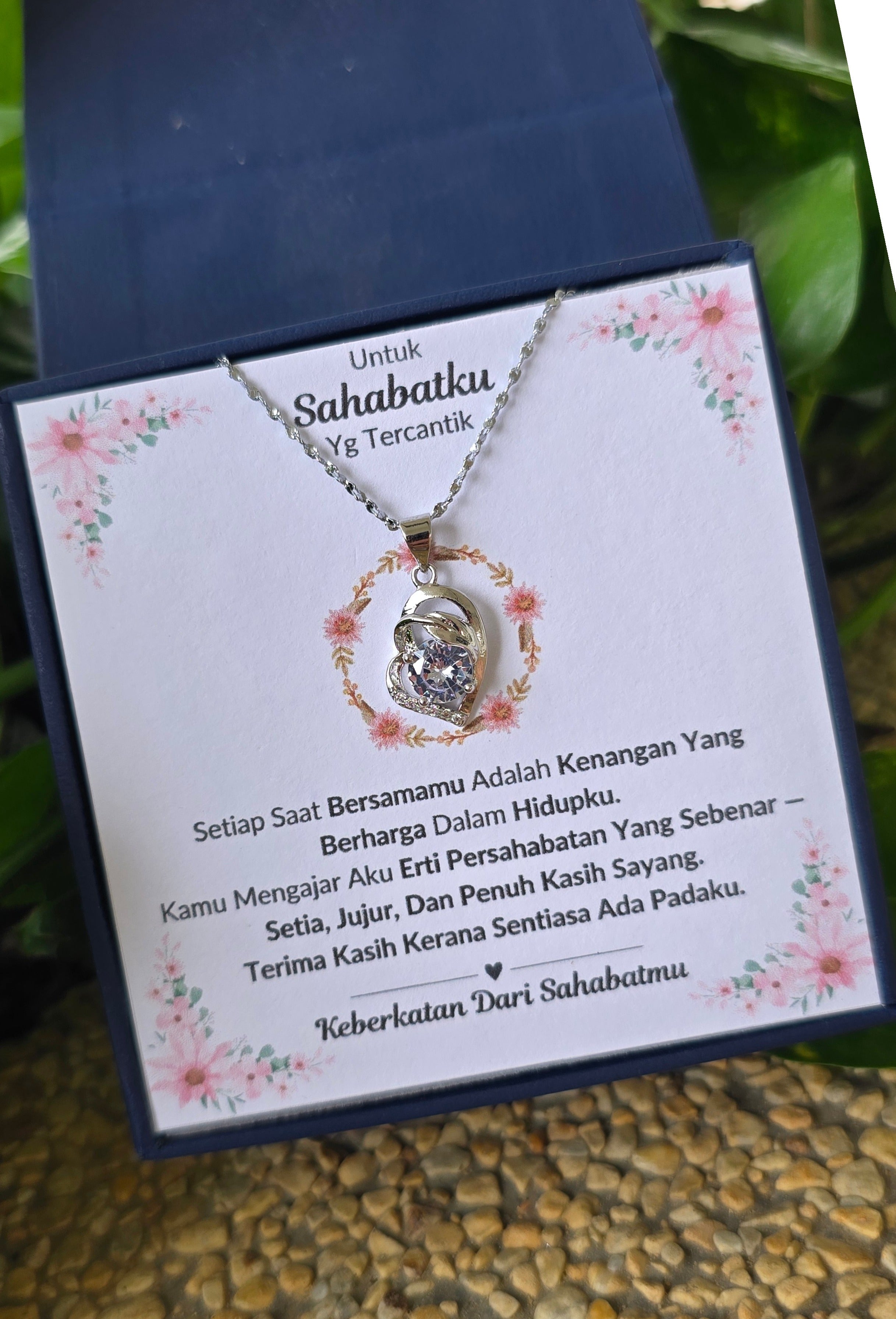 Hadiah Terbaik Untuk Sahabatku I Kenangan Yang Berharga I Pure Love Necklace