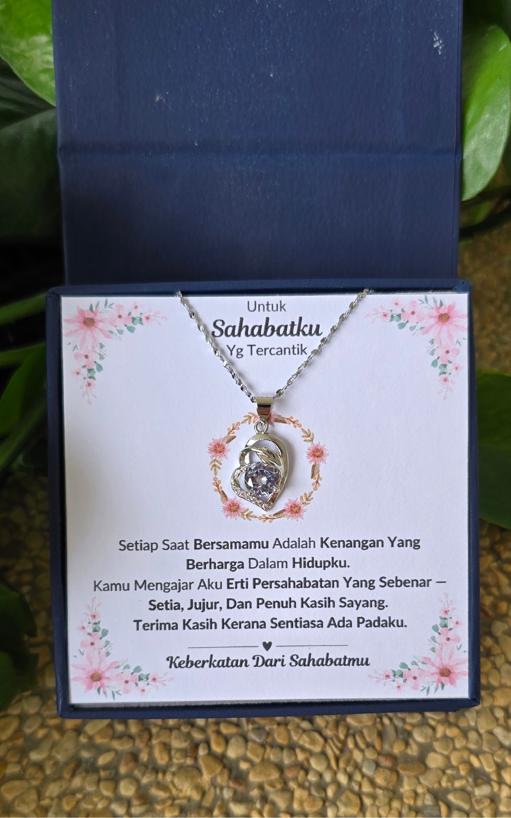 Hadiah Terbaik Untuk Sahabatku I Kenangan Yang Berharga I Pure Love Necklace